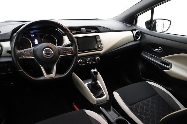 Nissan MICRA 1.0 IG-T N-Connecta 100 PK | Navigatie via Apple Carplay | Airco | Parkeersensoren | Cruise control | Getint glas | Lichtmetalen velgen