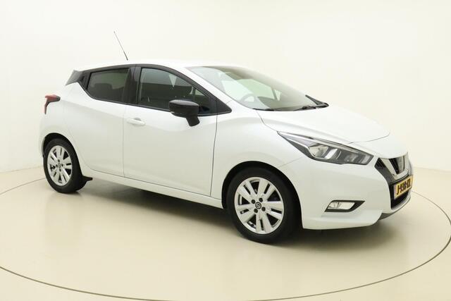 Nissan MICRA 1.0 IG-T N-Connecta 100 PK | Navigatie via Apple Carplay | Airco | Parkeersensoren | Cruise control | Getint glas | Lichtmetalen velgen