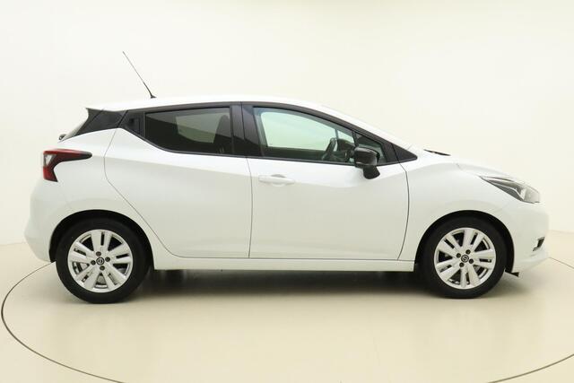 Nissan MICRA 1.0 IG-T N-Connecta 100 PK | Navigatie via Apple Carplay | Airco | Parkeersensoren | Cruise control | Getint glas | Lichtmetalen velgen