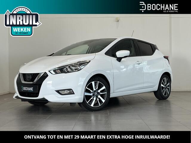 Nissan MICRA 0.9 IG-T N-Connecta | Navigatie | Climate Control | Cruise Control | Lichtmetalen velgen 16" | Parkeersensoren achter en achteruitrijcamera