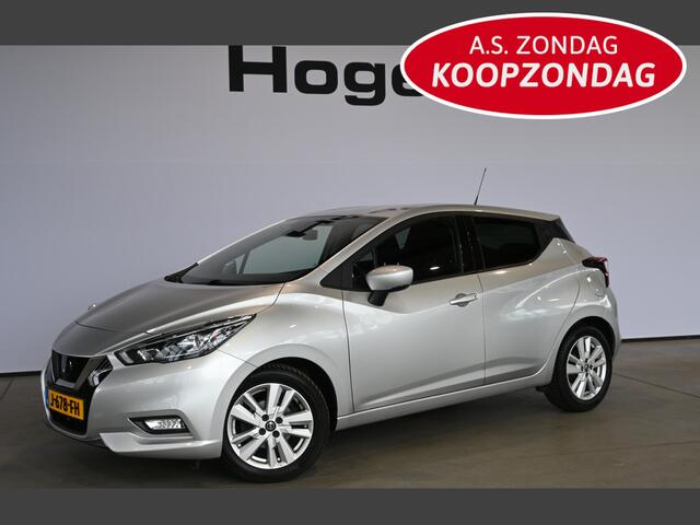 Nissan MICRA 1.0 IG-T N-Connecta Airco Cruise Control LED Rijklaarprijs Inruil Mogelijk!