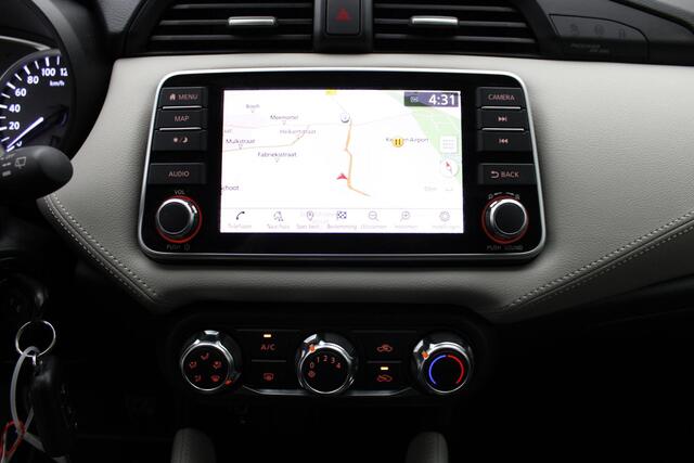 Nissan MICRA 1.0 IG-T N-Connecta 2020 NAP | Navigatie | Camera | Cruise control | Airco | Lichtmetaal | Elektrische ramen + spiegels | PDC | LED | INCL. BTW