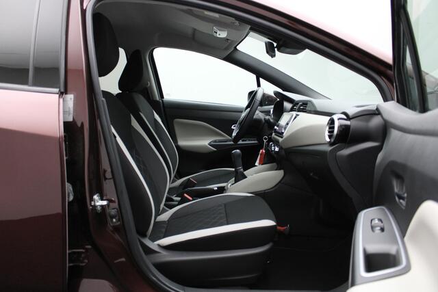 Nissan MICRA 1.0 IG-T N-Connecta 2020 NAP | Navigatie | Camera | Cruise control | Airco | Lichtmetaal | Elektrische ramen + spiegels | PDC | LED | INCL. BTW