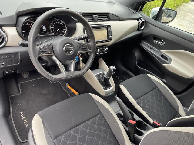 Nissan MICRA 1.0L Acenta Tech Pack | Navigatie | Camera | BOSE Audio | Airco | Cruise Control | LM Velgen | Rijklaarprijs!