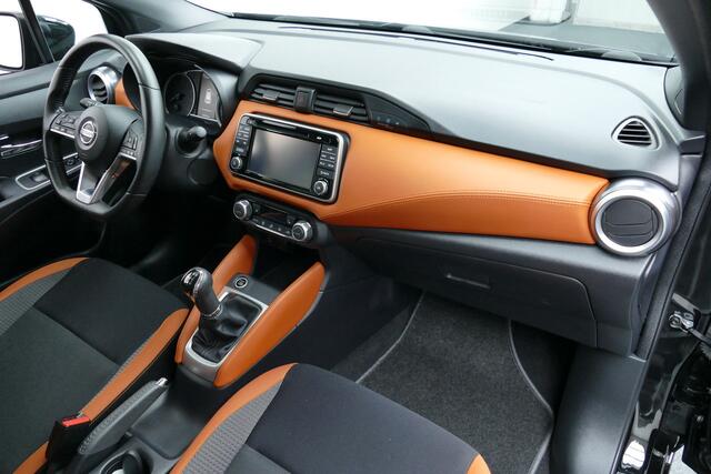 Nissan MICRA 0.9 IG-T Tekna 1-Eig. Navi, Clima, 360 Camera, StoelVerw, BOSE, 17"LMV