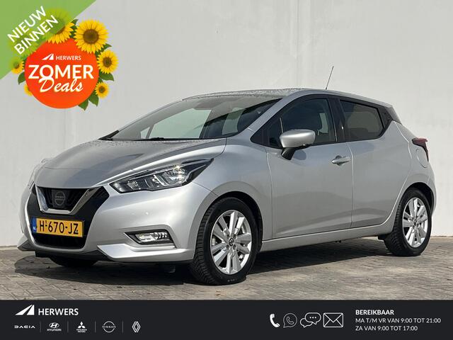 Nissan MICRA 1.0 IG-T N-Connecta / Achteruitrijcamera / Airco / Apple Carplay/Android Auto / Cruise Control /