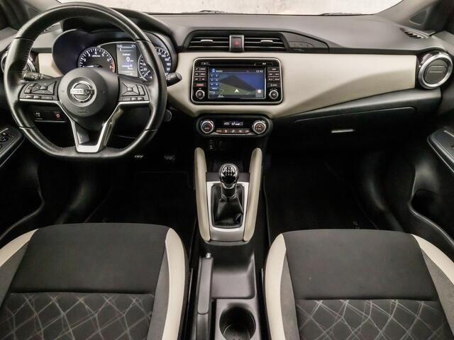 Nissan MICRA 0.9 IG-T N-Connecta Sport (NAVIGATIE, CLIMATE, CAMERA, SPORTSTOELEN, GETINT GLAS, CRUISE, LM VELGEN, NIEUWE APK, NIEUWSTAAT)