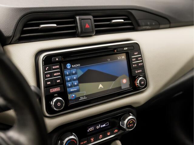 Nissan MICRA 0.9 IG-T N-Connecta Sport (NAVIGATIE, CLIMATE, CAMERA, SPORTSTOELEN, GETINT GLAS, CRUISE, LM VELGEN, NIEUWE APK, NIEUWSTAAT)