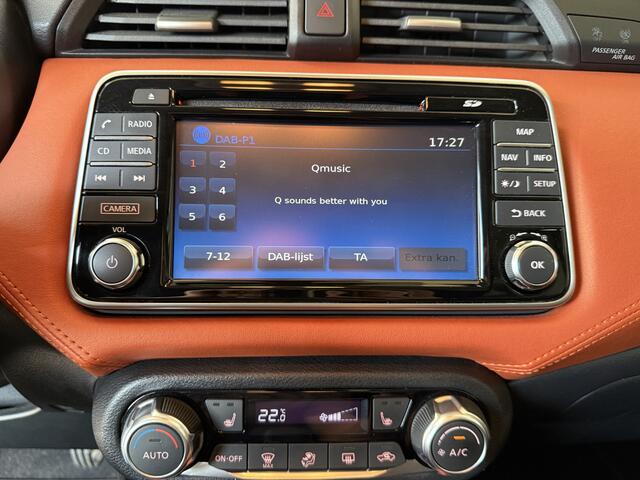Nissan MICRA 0.9 IG-T Tekna Navi | Bose | 360 Camara | Blindspot | Cruise control | Stoelverwarming | Volledig onderhouden!