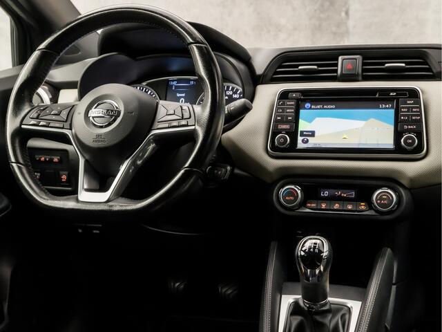 Nissan MICRA 0.9 IG-T N-Connecta Sport (NAVIGATIE, CLIMATE, CAMERA, SPORTSTOELEN, PARKEERSENSOREN, GETINT GLAS, LM VELGEN, CRUISE, NIEUWE APK, NIEUWSTAAT)