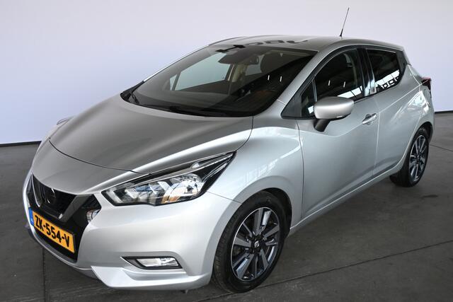 Nissan MICRA 1.0 IG-T N-Connecta Clima Navigatie LED Goed Onderhouden! Inruil Mogelijk!