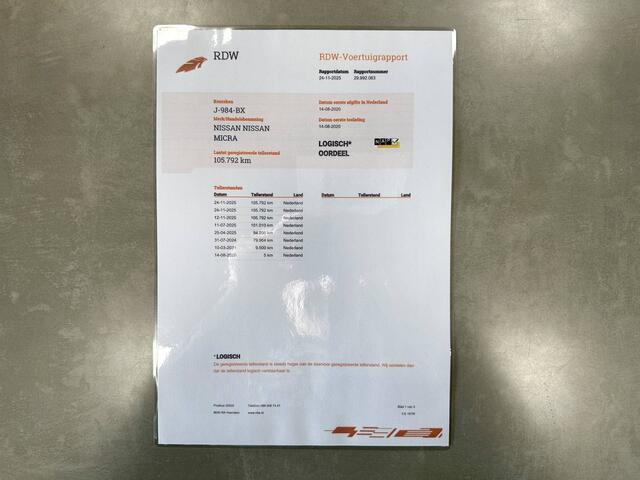 Nissan MICRA 1.0 IG-T N-Connecta *Automaat* Org.NL! / Camera / Navigatie / Cruise Control / Bluetooth / PDC