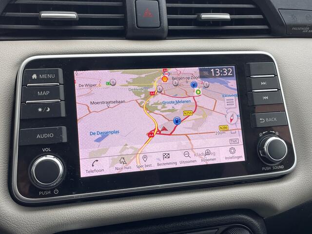 Nissan MICRA 1.0 IG-T N-Tec Navigatie, Airco, Cruise Control, 17"Lm, Achteruitrijcamera, Parkeersensoren achter