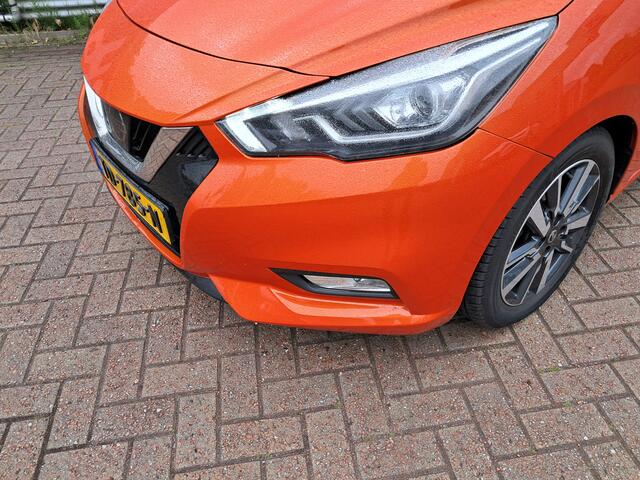 Nissan MICRA 0.9 IG-T N-Connecta | Camera | Navi | Stoelverwarming | Keyless | Privacy Glas | LM Velgen | RIJKLAARPRIJS INCL 12 MAANDEN GARANTIE EN BEURT