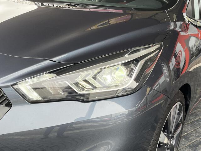 Nissan MICRA 0.9 IG-T Tekna STOELVERWARMING / LICHTMETAAL / 4 SEIZOENEN BANDEN / PARKEERCAMERA + SENSOREN / AIRCO / LEER!