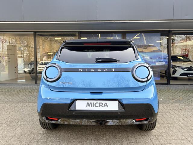 Nissan MICRA EVOLVE 52 kWh | Parkeersensoren voor- en achter | Achteruitrijcamera | Navigatiesysteem | Adaptieve Cruise Control | Apple CarPlay & Android Auto draadloos | Climate Control | Fabrieksgarantie