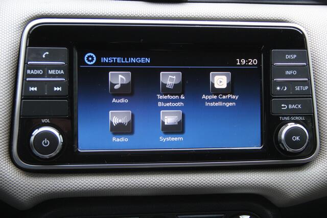 Nissan MICRA 0.9 IG-T Acenta | CarPlay | Airco | Cruise | Brake Assist | Rijbaan assist | Sportstuurwiel | LMV16'' | Rijdt erg zuinig | Zeer nette