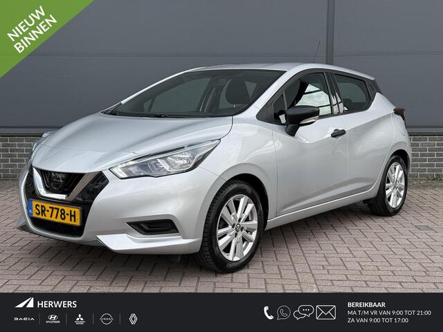 Nissan MICRA 1.0L Visia+ / Trekhaak / 900KG Trekgewicht / Airco / Elektrische Ramen Voor / LM Velgen /