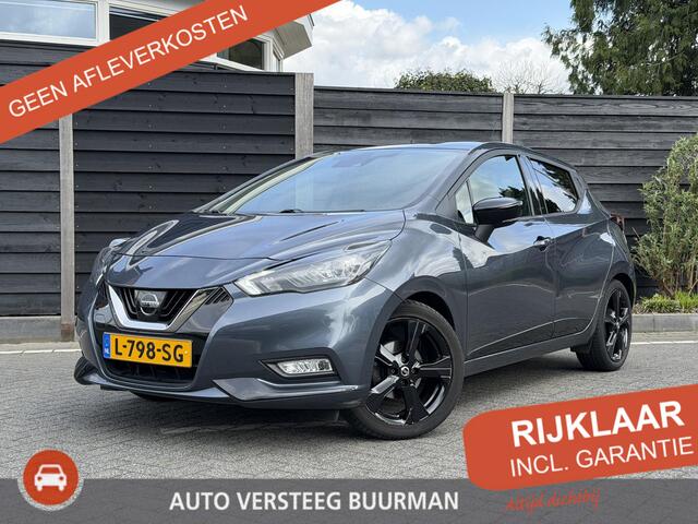 Nissan MICRA N-Sport 1.0 IG-T 92PK Airco, Parkeersensoren, Leder & Alcantara, Elektrische Ramen