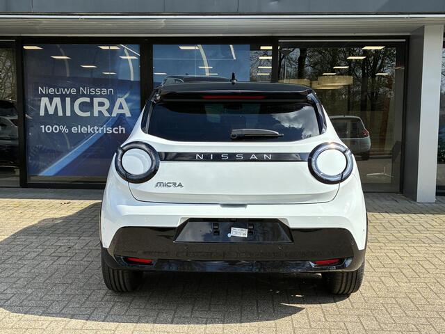 Nissan MICRA EVOLVE 52 kWh NIEUW UIT VOORRAAD LEVERBAAR | Achteruitrijcamera | Apple CarPlay & Android Auto | Warmtepomp | Parkeersensoren voor- en achter | Harman Kardon geluidsinstallatie | Stoel- en stuurverwarming | Climate Control | Navigatiesysteem | 3 jaar fabr