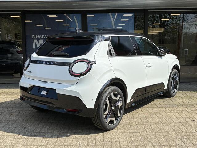 Nissan MICRA EVOLVE 52 kWh NIEUW UIT VOORRAAD LEVERBAAR | Achteruitrijcamera | Apple CarPlay & Android Auto | Warmtepomp | Parkeersensoren voor- en achter | Harman Kardon geluidsinstallatie | Stoel- en stuurverwarming | Climate Control | Navigatiesysteem | 3 jaar fabr