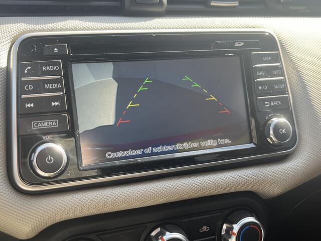 Nissan MICRA 0.9 IG-T Acenta / 100% Dealeronderhouden / Achteruitrijcamera / Navigatie full map / Cruise- en Climate Control / Parkeersensoren Achter / Radio / Bluetooth /