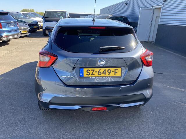 Nissan MICRA 0.9 IG-T N-Connecta Navigatie, parkeersensoren achter, cruise control, achteruitrij camera, Nederlandse auto en boekjes compleet!