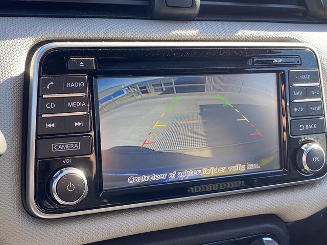 Nissan MICRA 0.9 IG-T N-Connecta Navigatie, parkeersensoren achter, cruise control, achteruitrij camera, Nederlandse auto en boekjes compleet!
