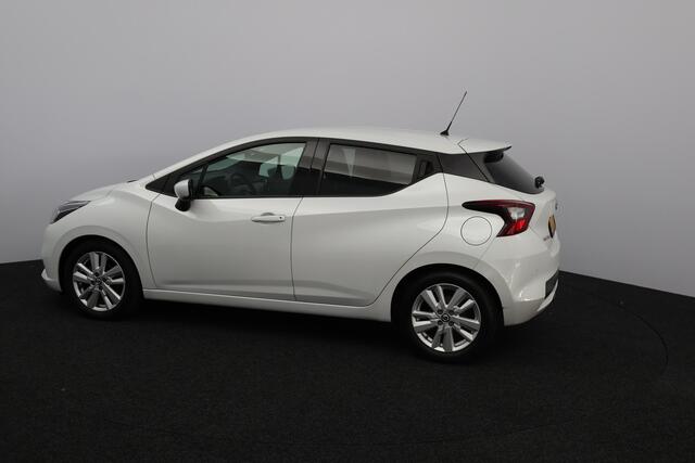 Nissan MICRA 1.0 IG-T N-Connecta /Camera /Apple Carplay /DAB+! /Navi /Airco /Cruise /Elek. pakket /Bluetooth /Regensensor /16"LMV /Extra getint glas /PDC /Mistlampen /LED Dagrijverl.