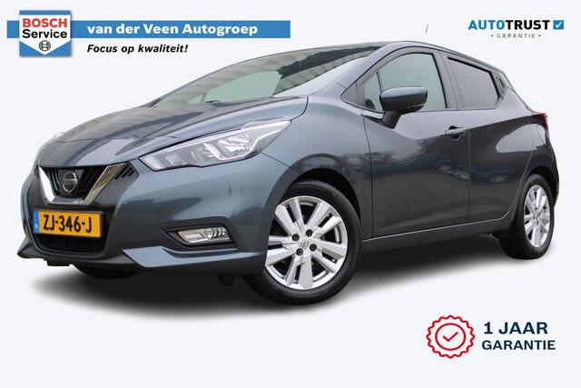 Nissan MICRA 0.9 IG-T N-Connecta | Incl. 12 maanden garantie | Cruise control | Climate control | Stoelverwarming | Bluetooth | Navigatie | DAB radio | Keyless entry |