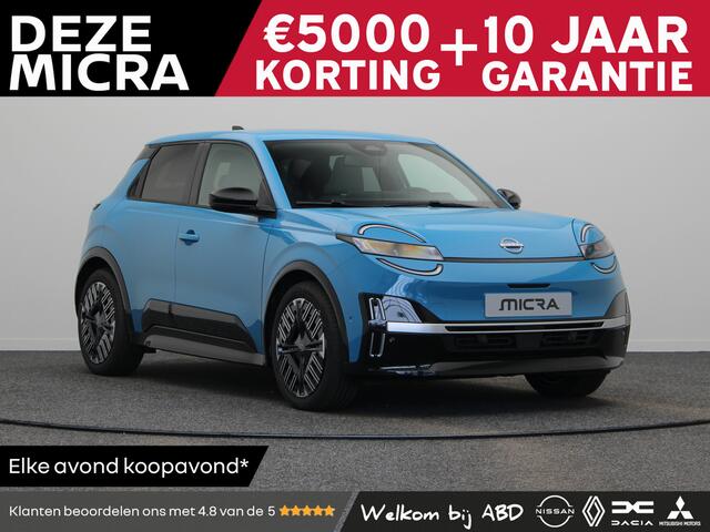 Nissan MICRA Advance + Interieur "Chill" 52 kWh | Achteruitrijcamera | Draadloze Apple Carplay® & Android Auto® | Draadloze smartphonelader