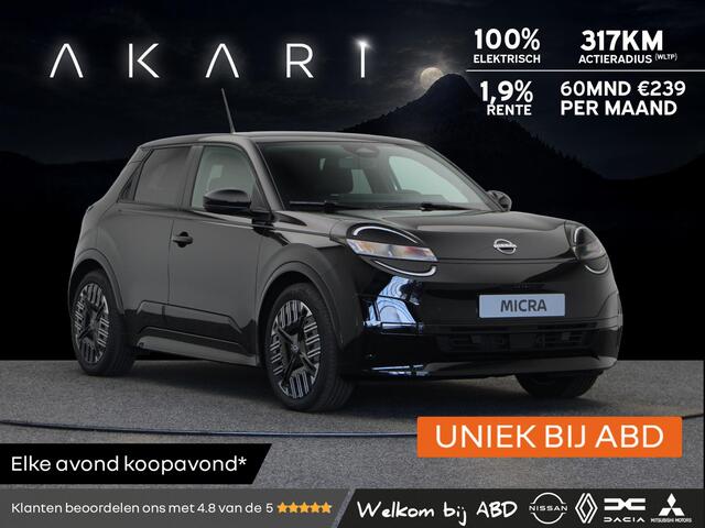 Nissan MICRA AKARI 40 kWh 120pk | Uniek bij ABD |