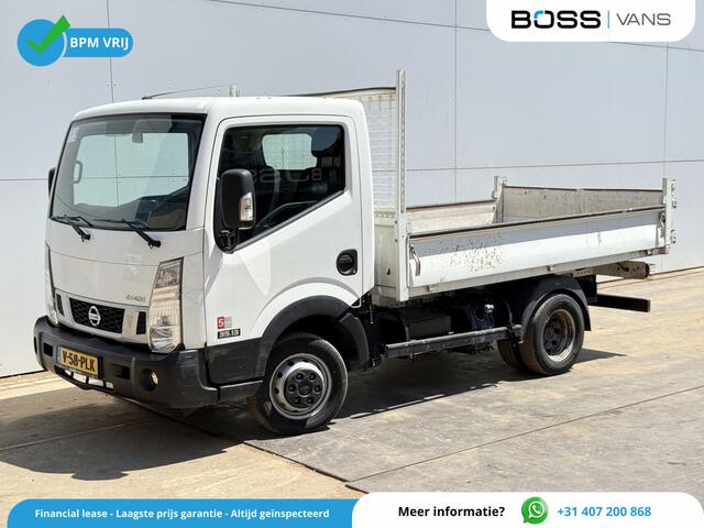 Nissan NT400 130PK 3.0 Kipper Dubbellucht 3.5t Trekhaak Airco Benne Tipper