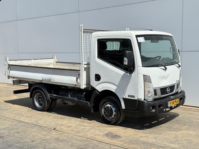 Nissan NT400 130PK 3.0 Kipper Dubbellucht 3.5t Trekhaak Airco Benne Tipper