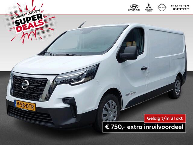 Nissan PRIMASTAR 2.0 dCi L2H1 Acenta Trekhaak, lat om lat betimmering, laadvloer en superlocking .