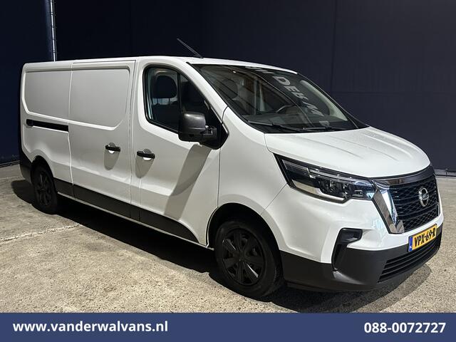 Nissan PRIMASTAR 2.0 dCi 131pk L2H1 Euro6 Airco | LED | Cruisecontrol | 2500kg Trekhaak | Parkeersensoren Bijrijdersbank
