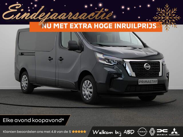 Nissan PRIMASTAR 2.0 dCi 170pk L2H1 N-Connecta | Dubbele Cabine | Achteruitrijcamera | 5 Jaar Fabrieksgarantie | Laadruimtepakket |