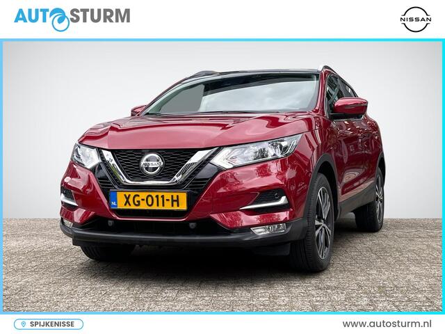 Nissan QASHQAI 1.2 N-Connecta Design Pack | Trekhaak | Panoramadak | Navigatie | 360° Camera | Keyless Entry | Rijklaarprijs!