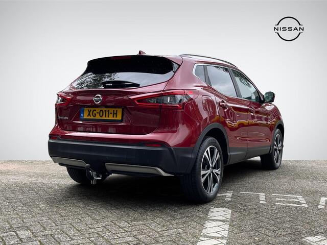 Nissan QASHQAI 1.2 N-Connecta Design Pack | Trekhaak | Panoramadak | Navigatie | 360° Camera | Keyless Entry | Rijklaarprijs!