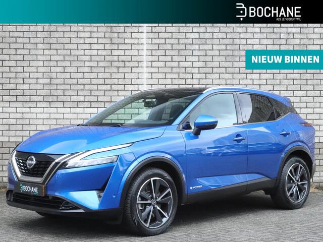 Nissan QASHQAI 1.5 e-Power 190 Tekna | Panoramadak | Apple Carplay/Android Auto | Elektrische Achterklep | Head-Up Display | Navigatie |