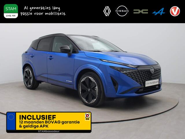Nissan QASHQAI 191pk e-Power N-Design Adapt. cruise | 360° Camera | Head-Up | Leder | Navi | Panoramadak