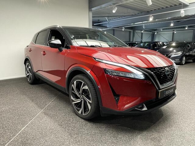 Nissan QASHQAI 1.3 MHEV 158 Xtronic Tekna Plus Automaat / Cruise / Clima / Full LED / Navigatie / 360 Camera / PDC V+A / Panodak / 20 Inch / Apple Carplay of Android auto / HU Display