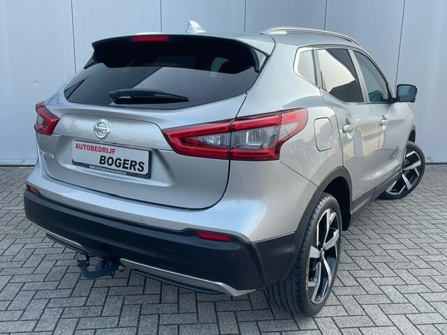 Nissan QASHQAI 1.2 DIG-T 115 Pk Tekna Navigatie, Panoramadak, Half Leder, 19"Lm, Trekhaak, Climate Control, Cruise Control