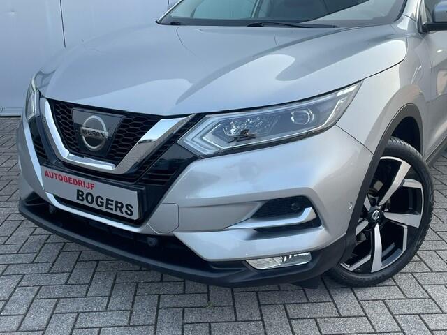 Nissan QASHQAI 1.2 DIG-T 115 Pk Tekna Navigatie, Panoramadak, Half Leder, 19"Lm, Trekhaak, Climate Control, Cruise Control
