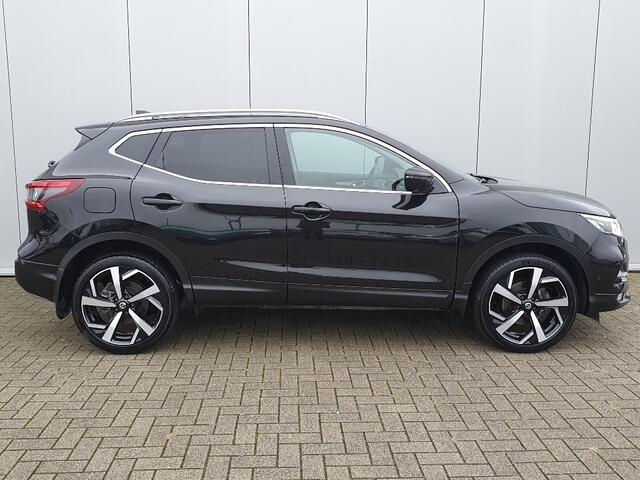 Nissan QASHQAI 1.2 Tekna Navigatie, Panoramadak, 360 Camera, Half Leder, 19"Lm, Climate Control, Cruise Control