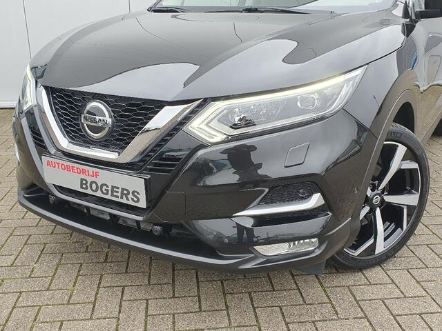 Nissan QASHQAI 1.2 Tekna Navigatie, Panoramadak, 360 Camera, Half Leder, 19"Lm, Climate Control, Cruise Control