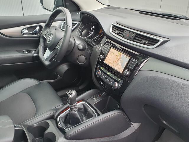 Nissan QASHQAI 1.2 Tekna Navigatie, Panoramadak, 360 Camera, Half Leder, 19"Lm, Climate Control, Cruise Control
