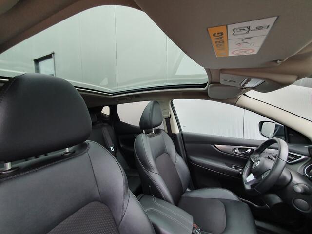 Nissan QASHQAI 1.2 Tekna Navigatie, Panoramadak, 360 Camera, Half Leder, 19"Lm, Climate Control, Cruise Control