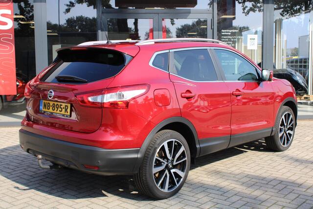 Nissan QASHQAI DIG-T 115 Tekna | PANORAMADAK | LEDER | STOELVERWARMING | TREKHAAK |