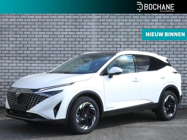 Nissan QASHQAI 1.5 e-Power 190 N-Connecta Nú met ¤ 7.725,- voordeel van ¤ 47.720-, vóór ¤ 39.995,- incl. BTW/BPM